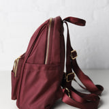 Tori Burgundy Backpack - FINAL SALE