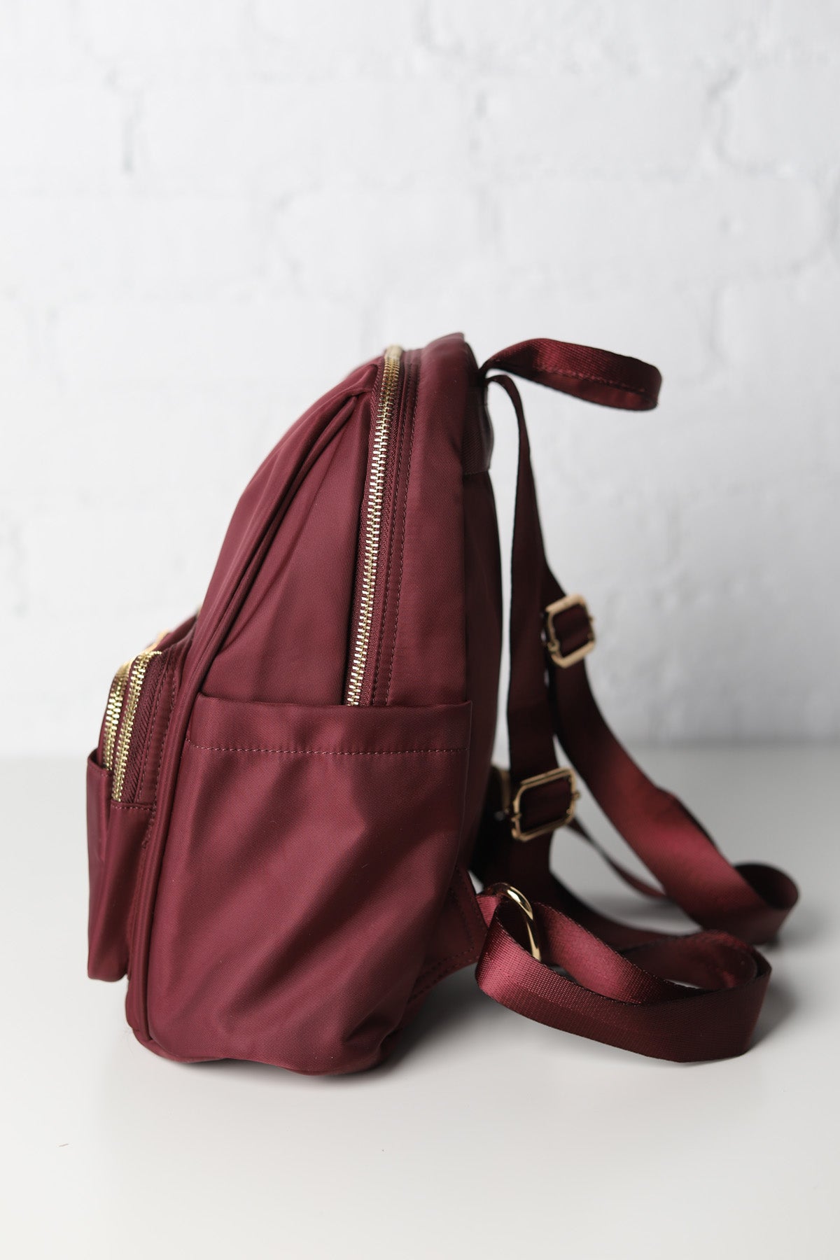 Tori Burgundy Backpack - FINAL SALE