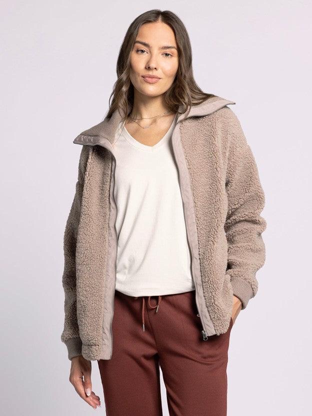 Trista Coat - Taupe
