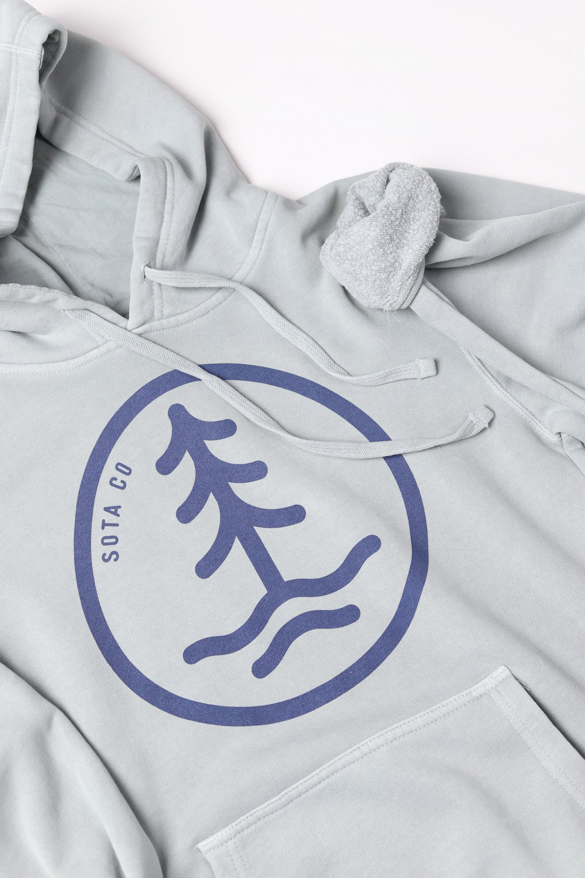 Unisex Port Hoodie - Sage/Denim FINAL SALE