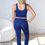 Venice Cloud Leggings - Blue Depth