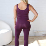 Venice Cloud Leggings - Merlot