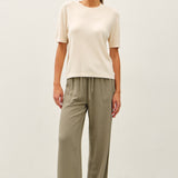 Vera Cashmere Blended Short Sleeve Sweater