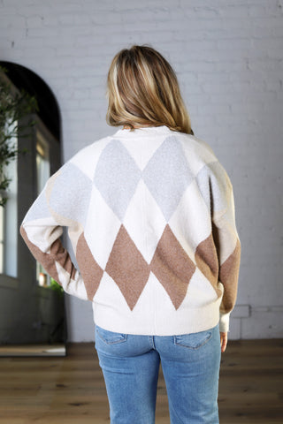 Vivienne V-Neck Cardigan Sweater