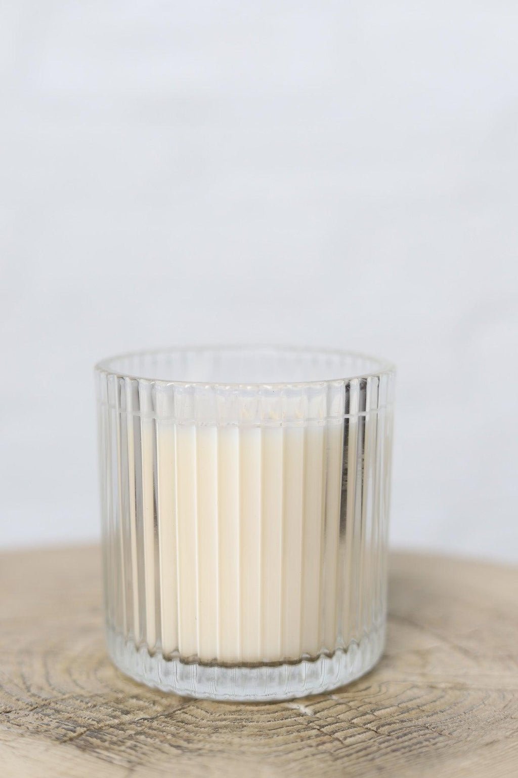 Warm + Cozy 11 oz Soy Candle - Ribbed Jar