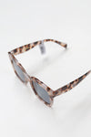 Waverly Sunglasses - Snow Tortoise/Smoke Polarized Lens