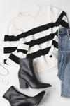Wendy Striped Sweater Top