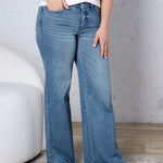 Willa Mid Rise WL Vintage Wash Denim - Vintage Blue