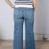 Willa Mid Rise WL Vintage Wash Denim - Vintage Blue - FINAL SALE