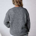 Winslet Cozy Crewneck Sweater - Gray FINAL SALE