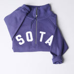 Women's Lila 1/2 Zip Sweatshirt - Future Dusk