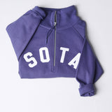 Women's Lila 1/2 Zip Sweatshirt - Future Dusk
