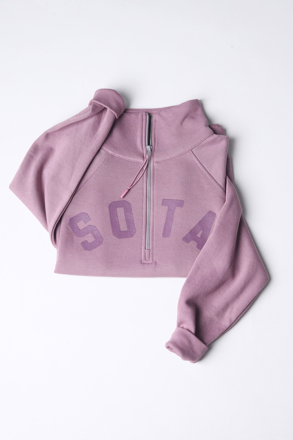 Women's Lila 1/2 Zip Sweatshirt - Lavender Haze