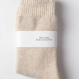 Women's LuxBlend Crew Socks - Beige