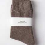 Women's LuxBlend Crew Socks - Coffee