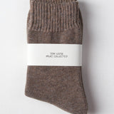 Women's LuxBlend Crew Socks - Coffee