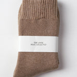 Women's LuxBlend Crew Socks - Light Coffee