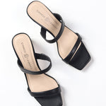 Yanti Slide Sandal - Black - FINAL SALE