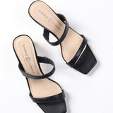 Yanti Slide Sandal - Black - FINAL SALE