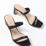 Yanti Slide Sandal - Black - FINAL SALE