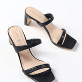 Yanti Slide Sandal - Black - FINAL SALE