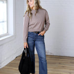 Zadie Straight Leg Ankle Denim - Dark Wash