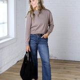 Zadie Straight Leg Ankle Denim - Dark Wash
