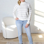 Zaria Double Stripe Sweater