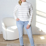 Zaria Double Stripe Sweater