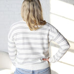 Zaria Double Stripe Sweater