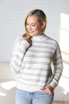 Zaria Double Stripe Sweater