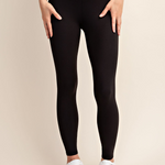 Zayla Butter Soft Seamless Leggings - Black