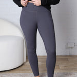 Zayla Butter Soft Seamless Leggings - Charcoal