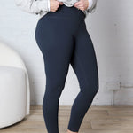 Zayla Butter Soft Seamless Leggings - Nocturnal Navy