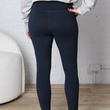 Zayla Butter Soft Seamless Leggings - Nocturnal Navy