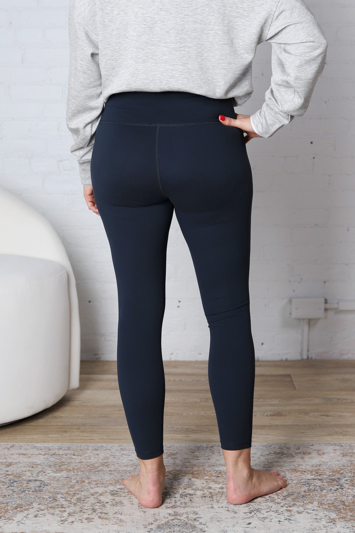 Zayla Butter Soft Seamless Leggings - Nocturnal Navy