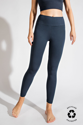 Zayla Butter Soft Seamless Leggings - Nocturnal Navy