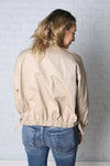 Zayne Khaki Bomber Jacket