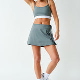 Isabelle Venice Wrap Skort - Eucalyptus