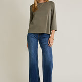 Mavi Round Neck Top - Olive