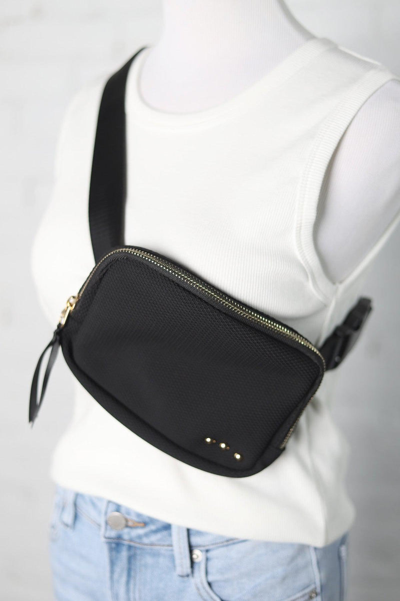 Brooklyn Black Bum Bag