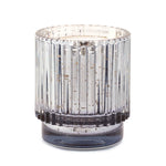 Cypress Fir 4.5 oz Silver Mercury Glass Candle