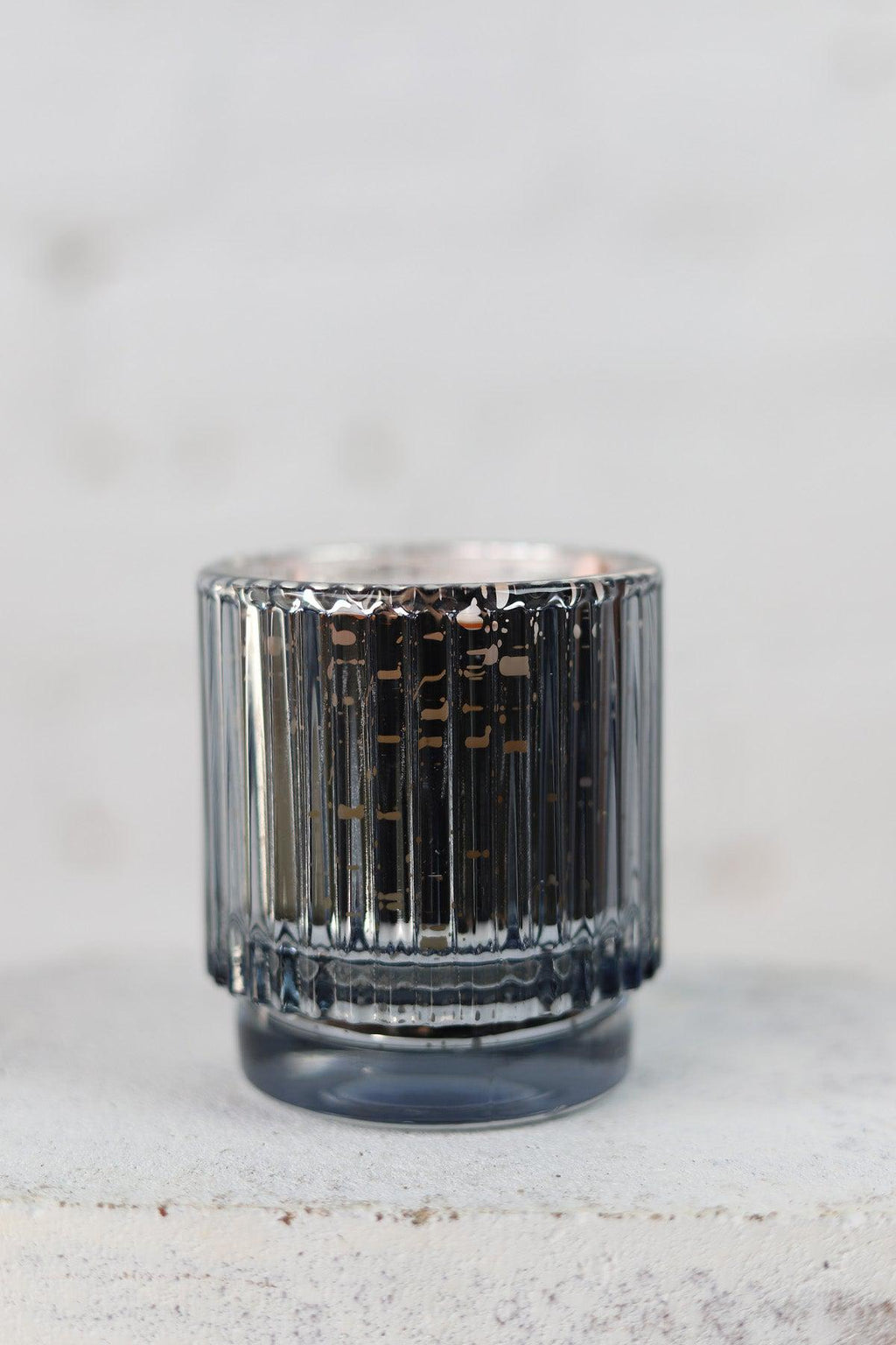 Cypress Fir 4.5 oz Silver Mercury Glass Candle