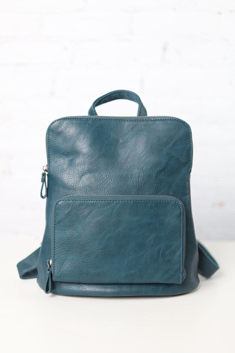 Julia Mini Backpack - Dark Turquoise