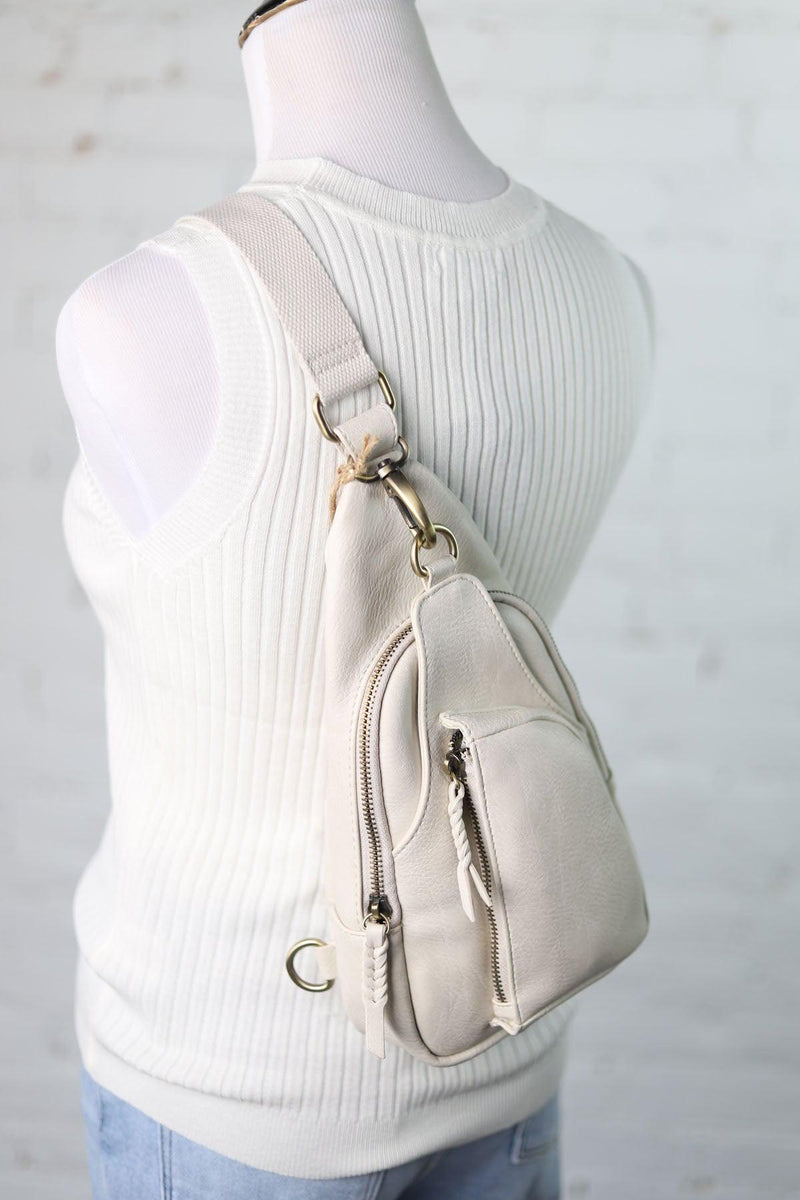 Tasha Sling Bag - Stone